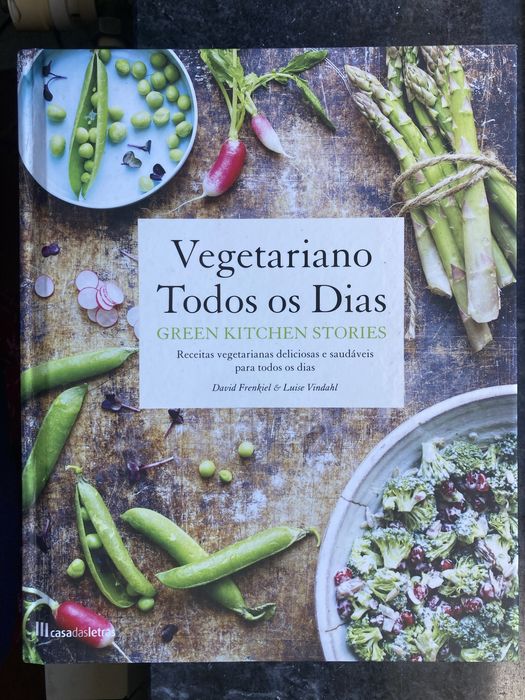 Livros de receitas - alimentação saudável e vegetariana