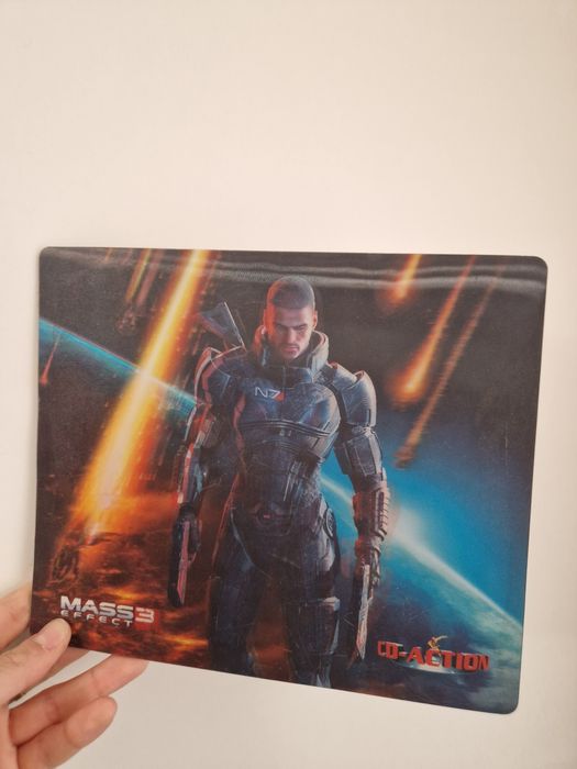 Podkładka pod mysz 3D Mass Effect Komandor Sheppard