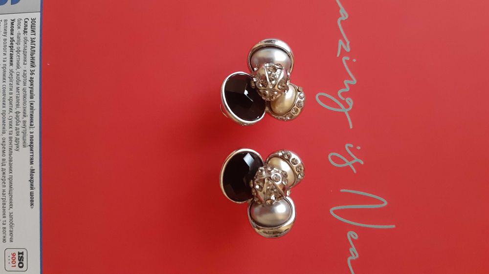 Сережки з жемчугом