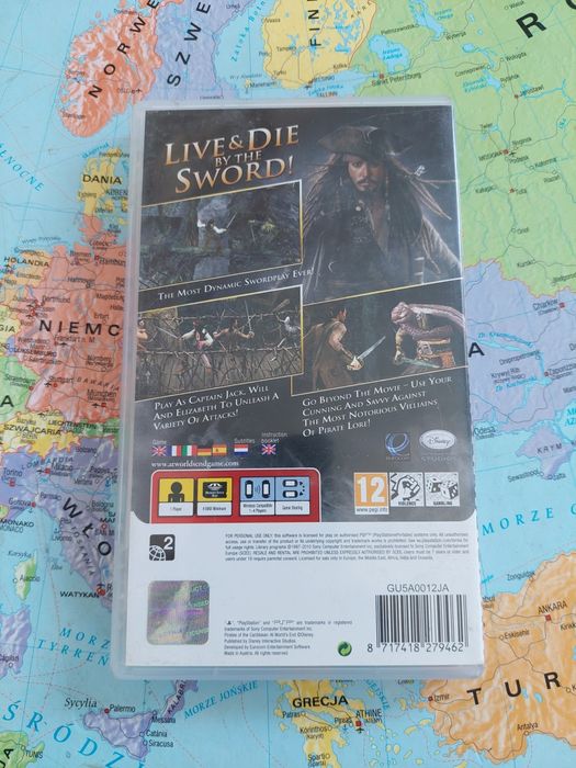 Gra sony psp Disney pirates of the caribbean at world's end