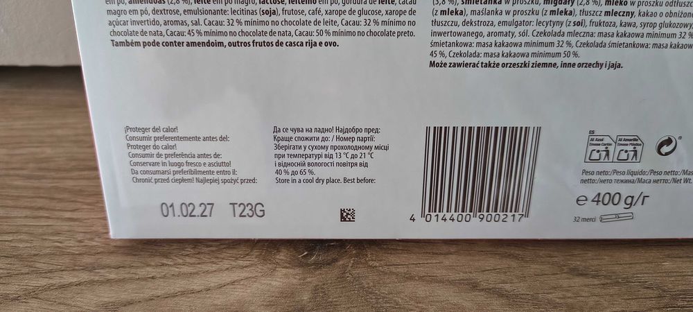 Merci bombonierka 8 x 400g