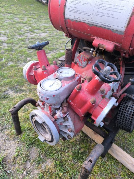 Motopompa strażacka Ziegler silnik vw Garbus