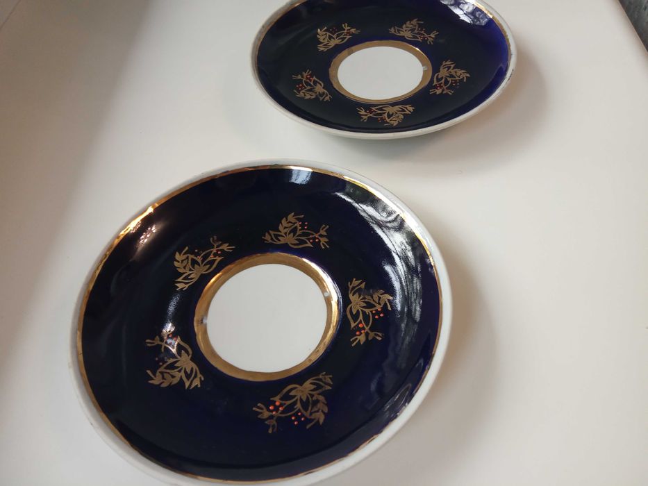 сахарница чашка   чайный сервиз кобальт Довбыш