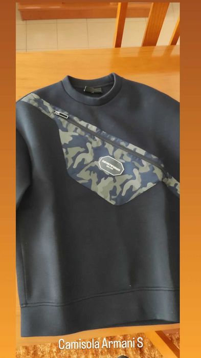 Camisola de homem Armani jeans como nova