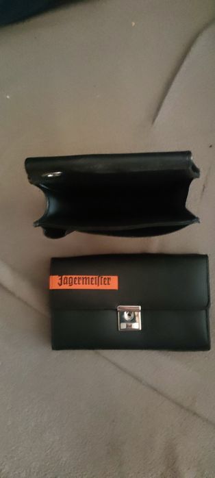 Portfel z etui czarny