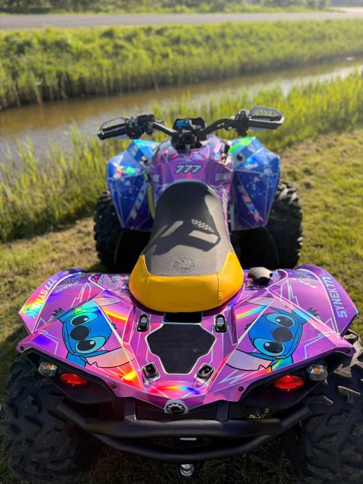 Okleina Graficzna Quad atv can-am renegade outlander polaris yamaha