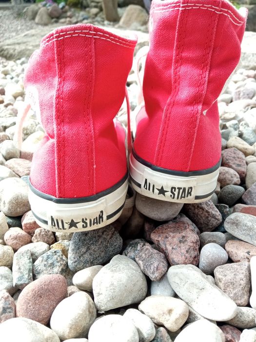 All Star trampki dziewczęce 33 czerwone