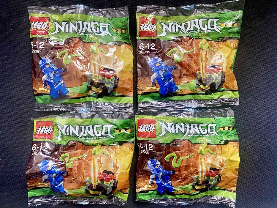 4 x Lego 30085 Ninjago /Nowe Polybagi