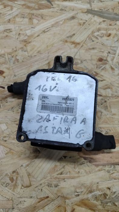 Блок управления двигателем ЭБУ ЭБУ Opel Astra G X16XE X16XEL 09355929