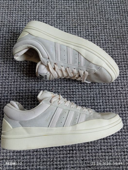 Buty limitowane Adidas x Bad Bunny Campus "Cream" / "Cloud White" r. 40