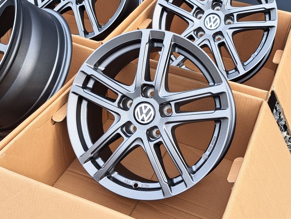 ALUFELGI VW 16 5x112 Turan Passat Golf Scirocco Caddy T-Roc Dezent