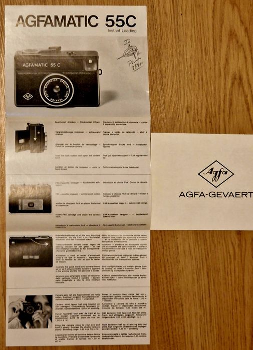 Máquina Fotografica AGFAMATIC 55C