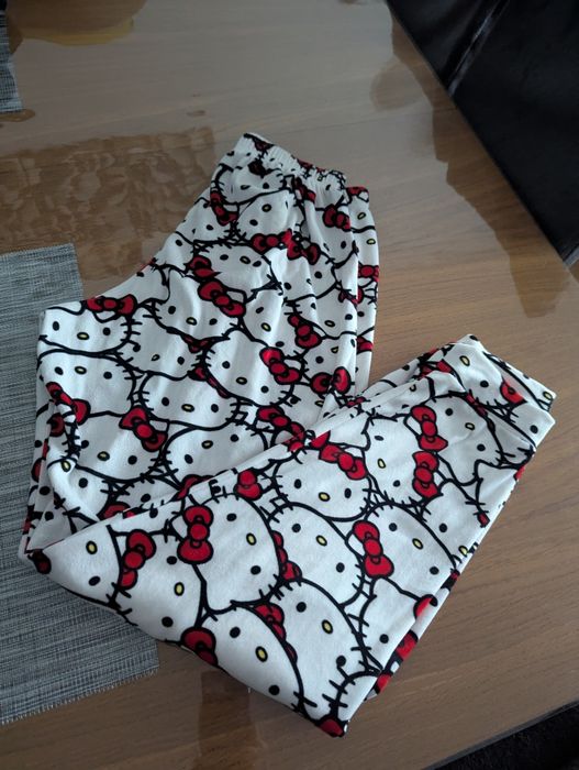 Piżama spodnie Hello Kitty r. S Primark ciepłe