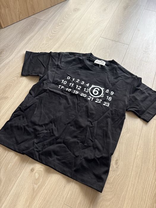 koszulka maison margiela czarna