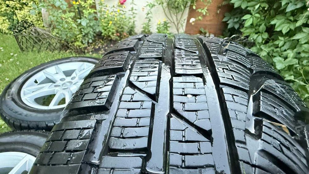 Koła Alufelgi 5x112 OEM 17" AUDI Q2* Q3* A3 8P* 8V* A4 B6 B7* A6 C6 + opony zimowe 215/60r17 Pirelli
