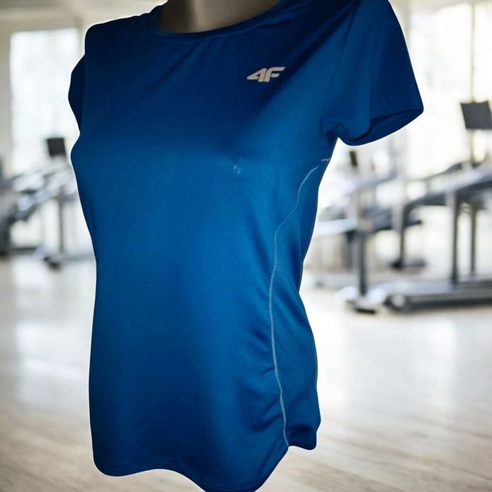 Markowa sportowa koszulka damska 4F r S 36 oddychająca t-shirt