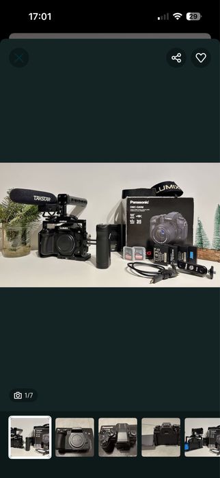 Lumix g80 body + dodatki