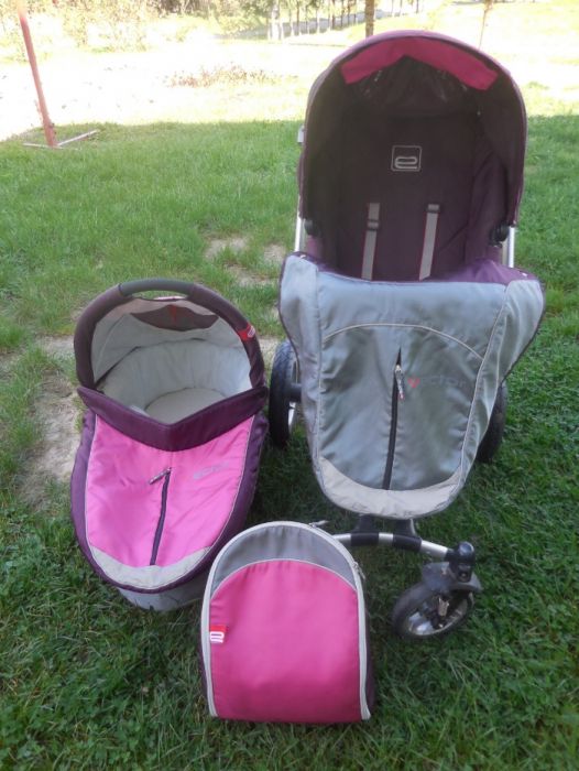 Wózek dziecięcy 3w1-bardzo lekki-VECTOR