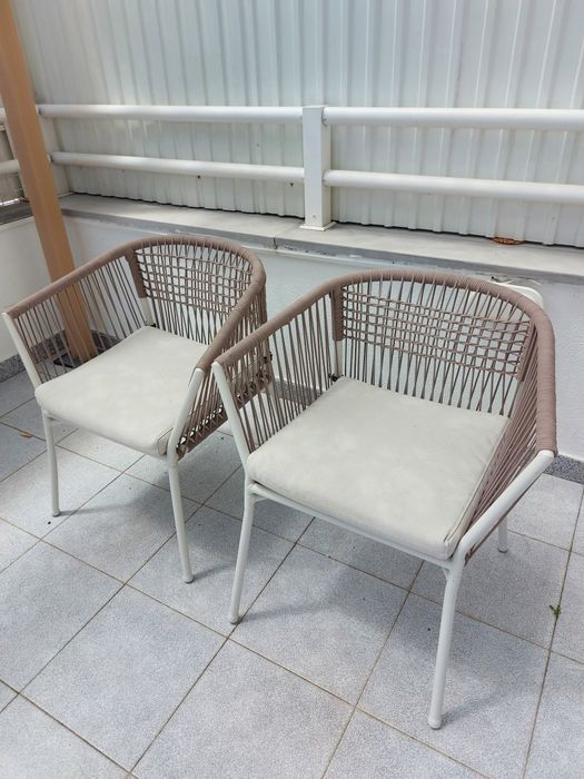 6 x Cadeiras SEGERON para exterior