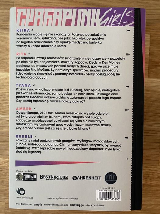 Nowa książka cyberpunk girls