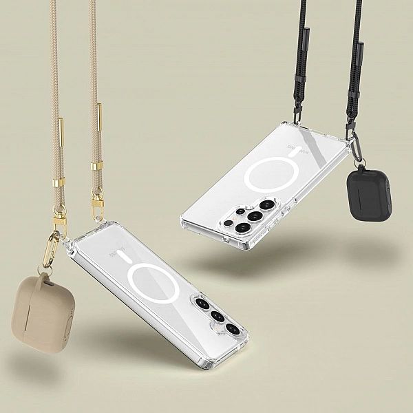 Tech-Protect Flexair Chain Galaxy S25 Black & Taupe