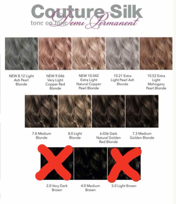 Farba Farby Montibello Crematone fryzjerskie  nowe do włosów tonery