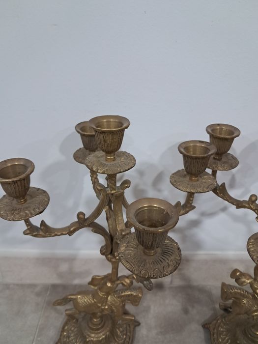 Castiçais de 5 velas