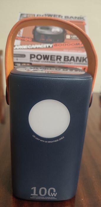 Повербанк (Powerbank) REMAX RPP-100 60000mAh 100W Dark Blue