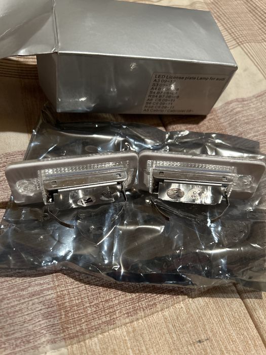 luzes led chapa de matrícula NOVAS audi A3 8P ver última foto