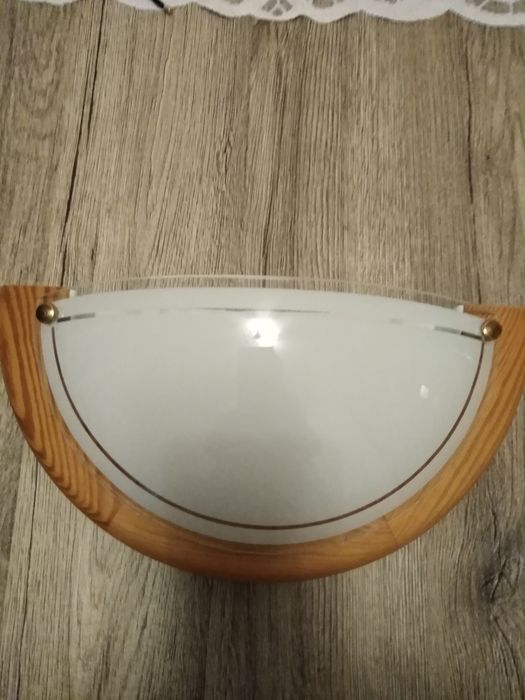 Plafon/kinkiet polokragly