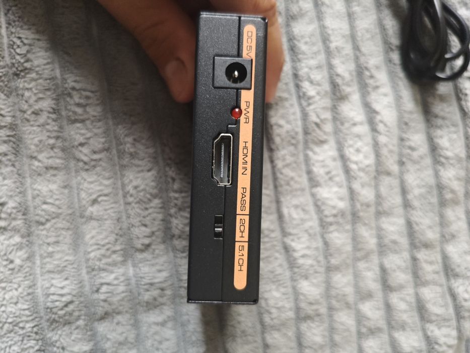 HDMI в SPDIF toslink перетворювач конвертер Extractor цифрового аудіо