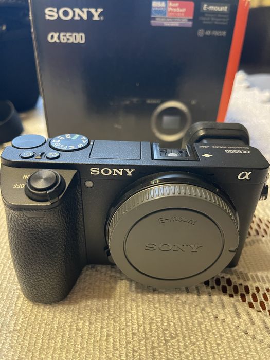 Sony a6500 stan bdb niski przebieg migawki