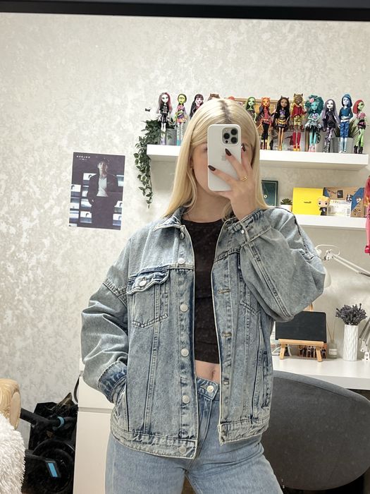 Джинсова куртка Bershka