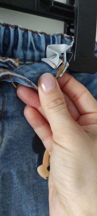 Spodnie jeans Myszka Mickey