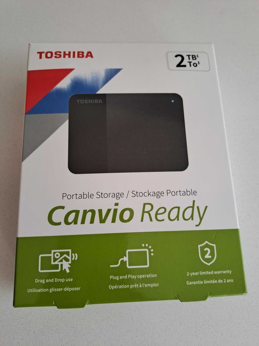Dysk zewnętrzny Toshiba Canvio Ready 2TB