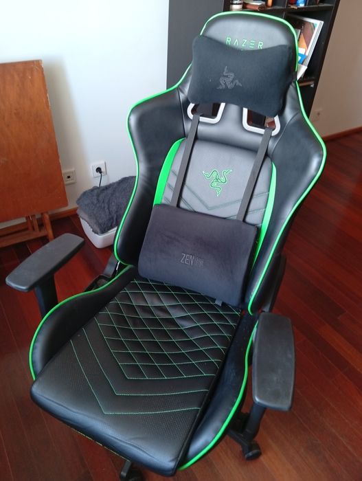 Cadeira Razer  tarok pro zen como nova