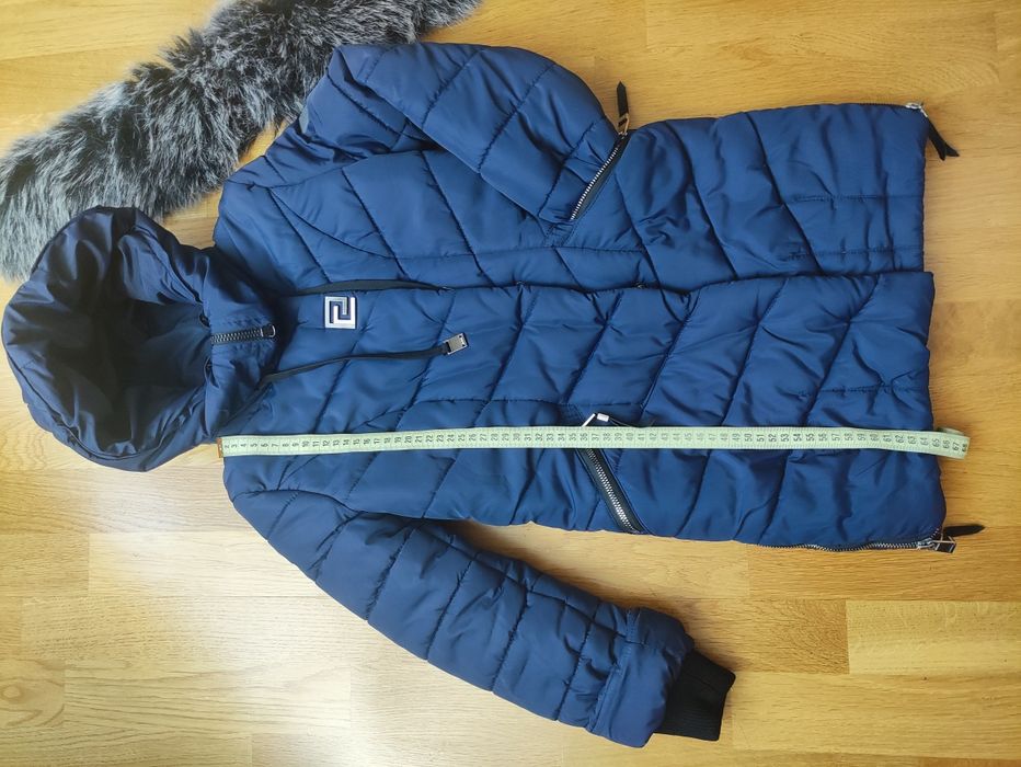 Зимове пальто р.128 для дівчинки