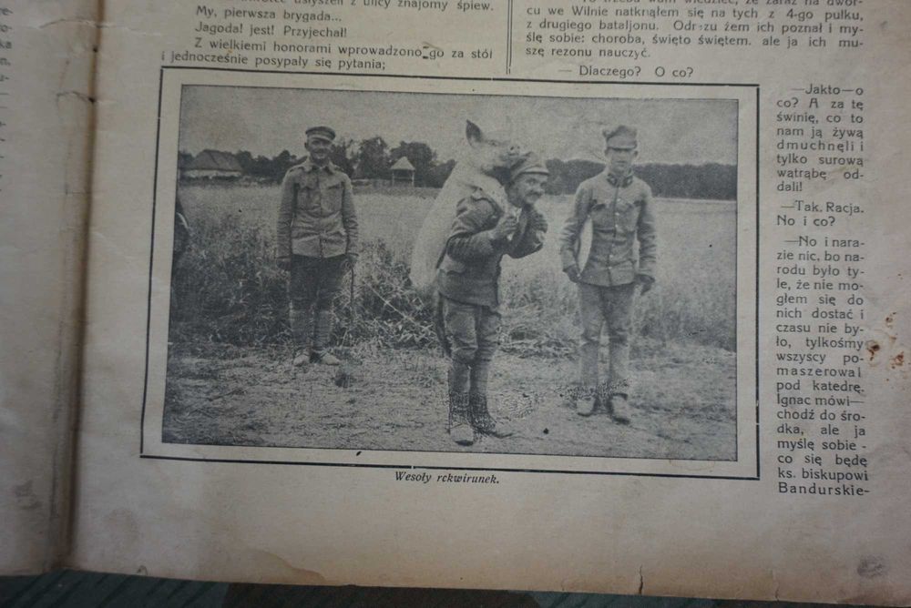 Jednodniówka POW 1928r Sosnowiec Dąbrowa Śląsk Piłsudski Legiony
