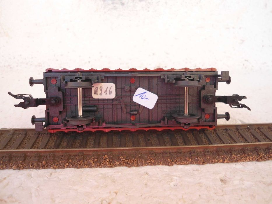 1:87 Fleischmann Carruagem mercadorias porta tubos comboio