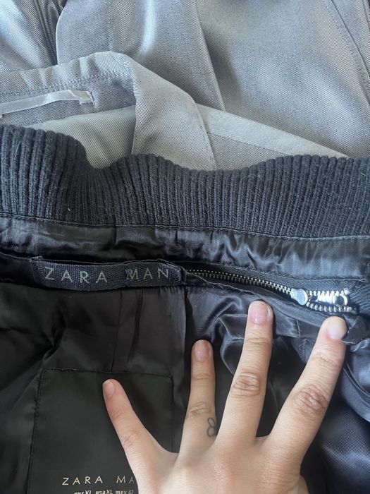 Casaco/sobretudo homem zara preto grosso