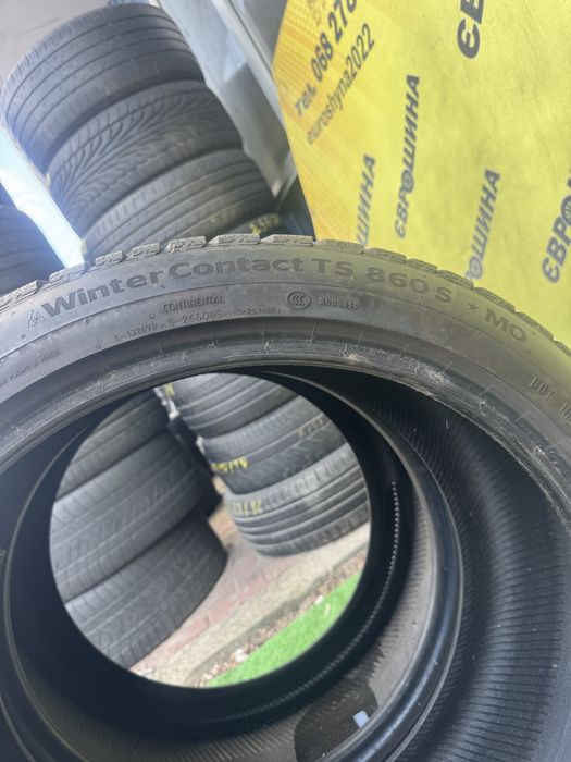 Шини Continental 275/35r20 пара зима б/у склад