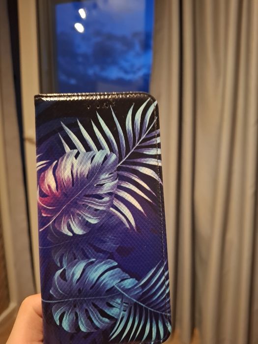 Etui Xiaomi Redmi Note 9 czarne magnetyczne z klapką plus szkło hartowane