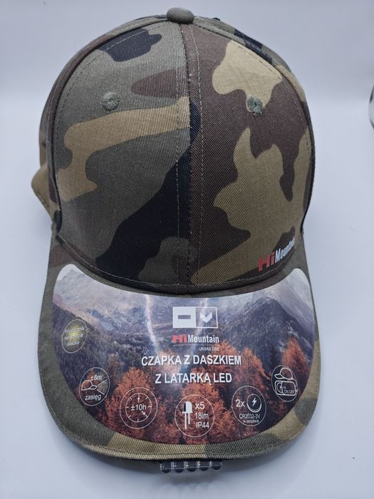 Czapka baseballowa z oświetleniem LED HiMountain