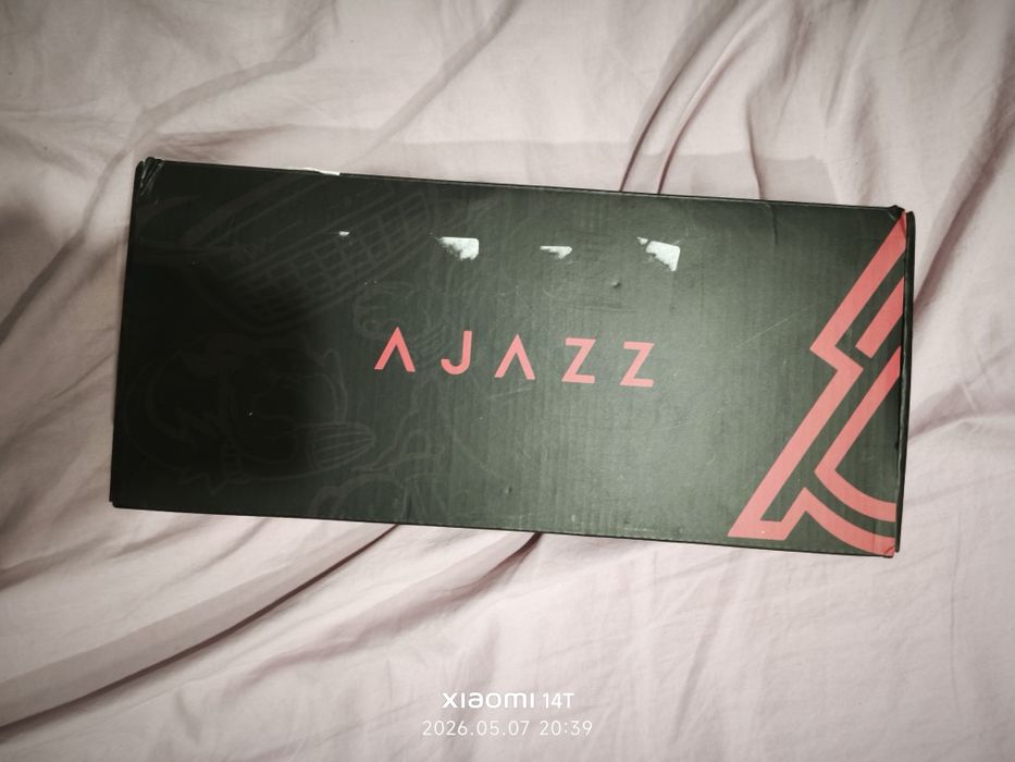 Ajazz ak820 x nacodex blue swith hot swap