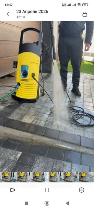 Митя бруківки,тротуарной плитки,миття вікон, витражей фасадов