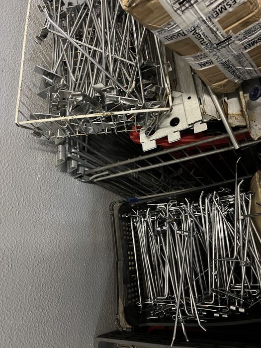 Ganchos Preçários para lojas , etc... 33cm ou 30cm comprimento