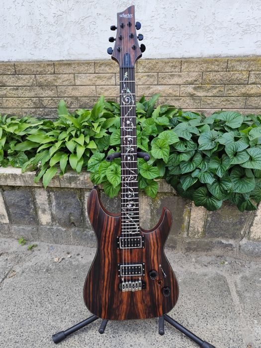 Електрогітара Schecter C-1 Exotic Ebony 2024 (электрогитара)
