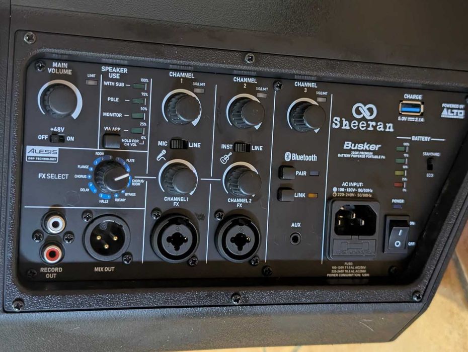 Monitor Alesis Alto Profissional - Sheeran Busker