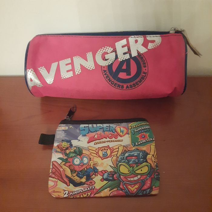 Estojos e carteira Avengers