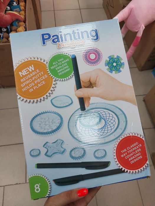 Spirograf zabawka dla dzieci